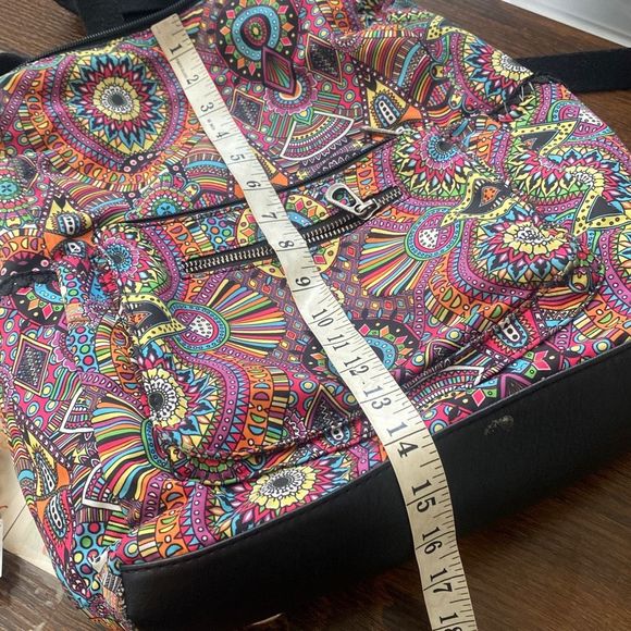 Sakroots Handbags - Sakroots Colorful Bright Boho Convertible Backpack SHoulder Bag GUC